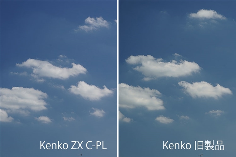 KenkoTokina (ケンコー・トキナー) ZX C-PL、旧製品比較