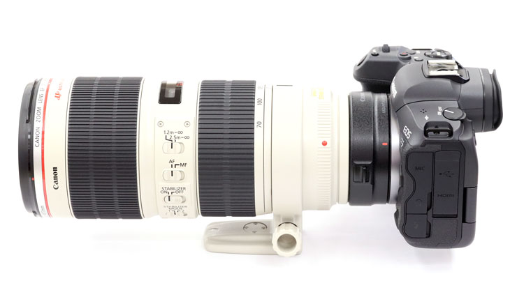 Canon ＥＦ 70-200mm F2.8L IS Ⅱ USM プロテクター付-