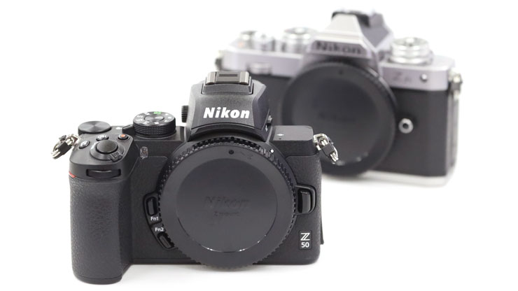 Nikon(ニコン) Z fc 、Z 50 比較1