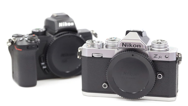 Nikon(ニコン) Z fc 、Z 50 比較3
