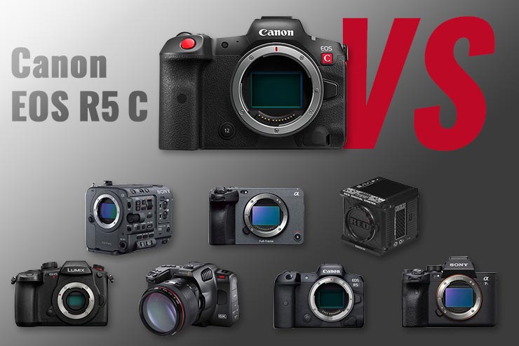 シネマカメラ Canon EOS R5 C の特徴やメリットをライバル機種と比較！