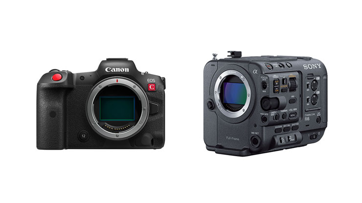 Canon（キヤノン） EOS R5 C、SONY FX-6
