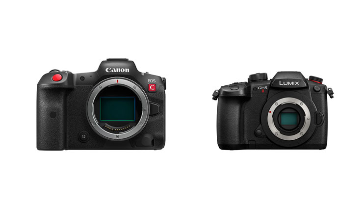 Canon（キヤノン） EOS R5 C、Panasonic GH5 II