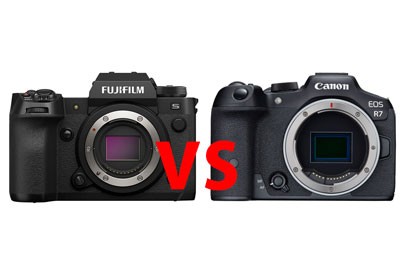 FUJIFILM（富士フイルム） X-H2S、Canon EOS R7