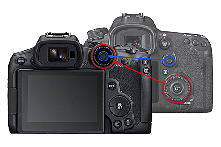 Canon（キヤノン）EOS R7 マルチコントローラー