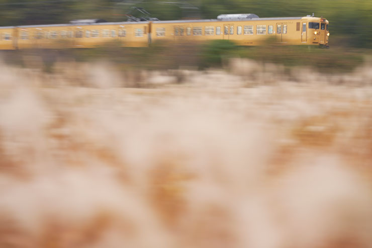 秋色絶景鉄道写真 作例2