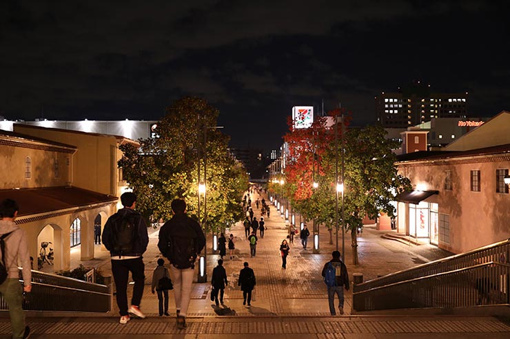 Canon EOS5D MarkIV + SIGMA 40mm F1.4 DG HSM | Artで撮影した夜の街の画像