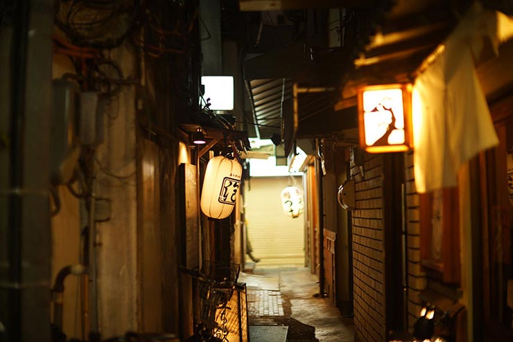 SONY α7III + Leica NOCTILUX 50mm F1.2で撮影した提灯の画像