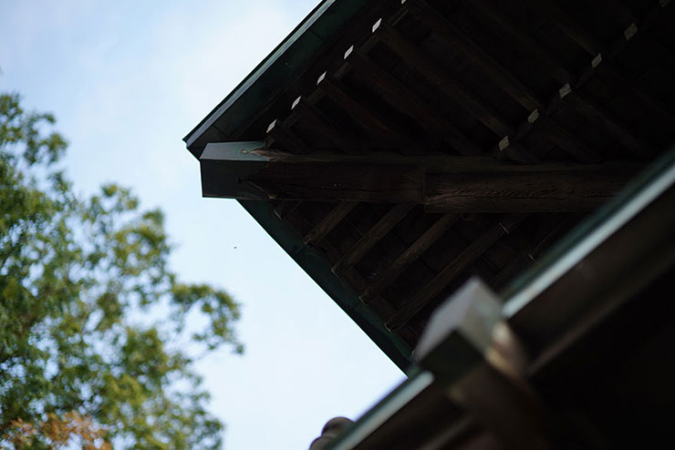 建築の飾り部分の画像