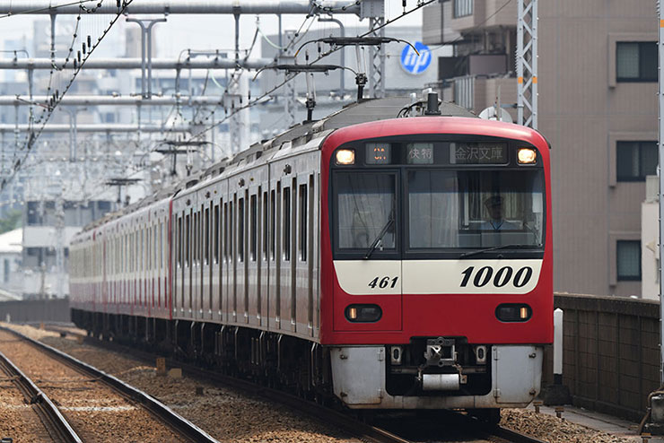 京急線の電車の画像