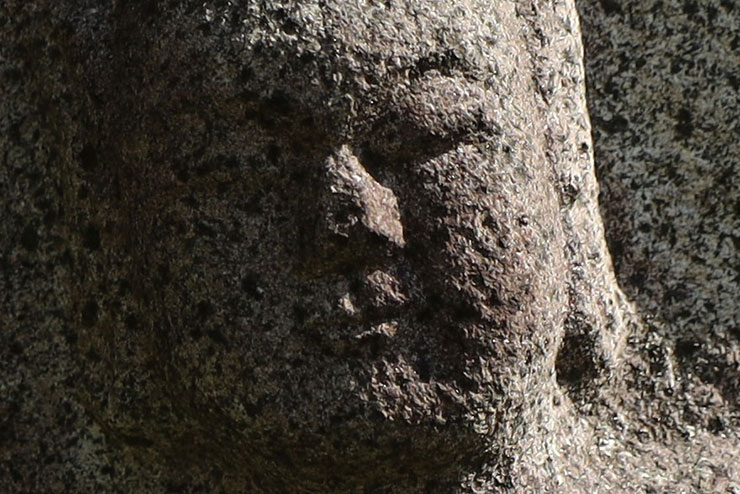地蔵の拡大画像