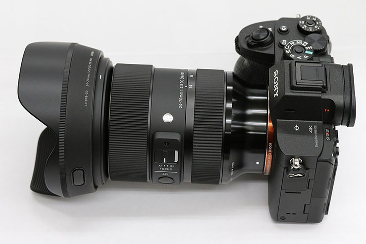 24-70mm F2.8 DG DN | Artを付けたカメラの画像