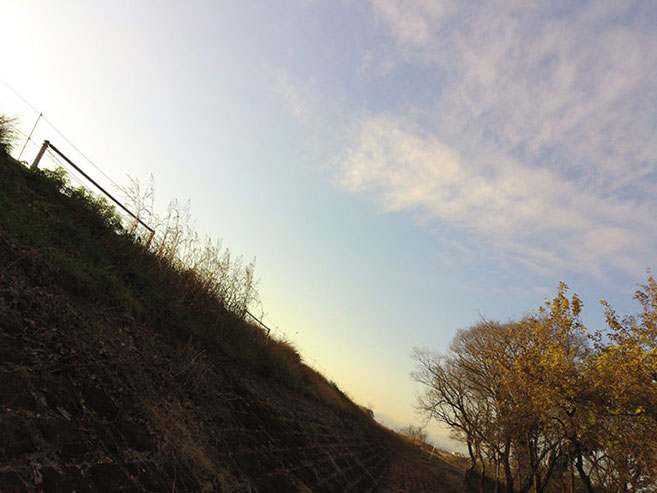夕方の空の画像