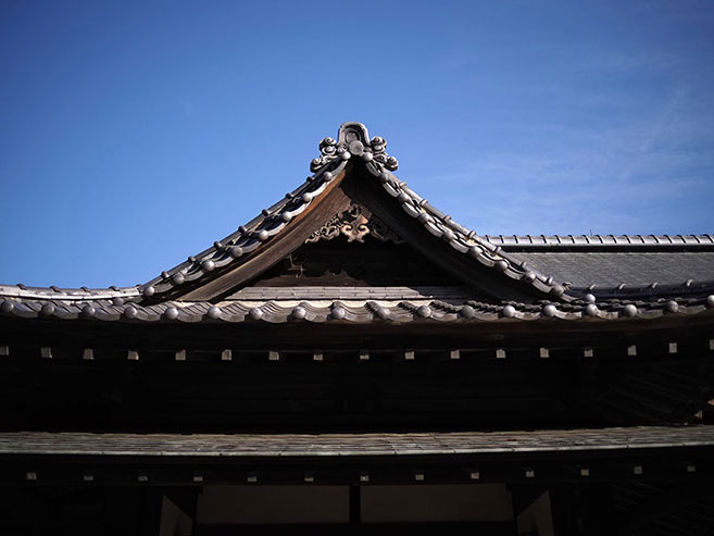瓦屋根の画像