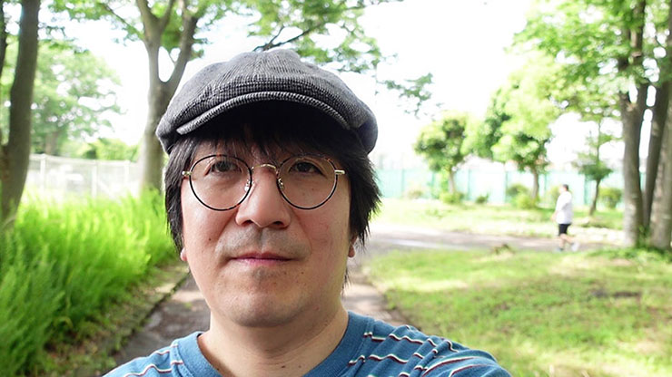 自撮りの画像