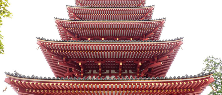 五重塔の画像