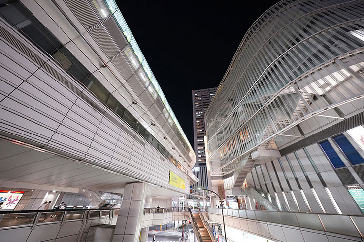 夜の街の画像