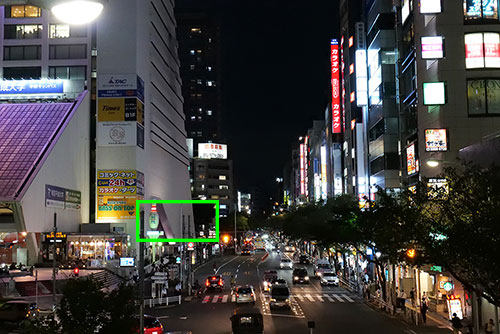 高感度（ISO25600）での比較画像