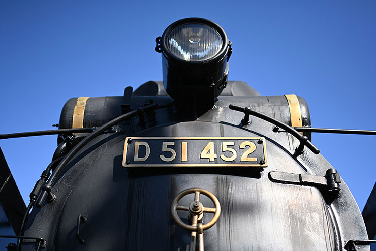 Nikon NIKKOR Z 50mm f/1.2 Sで撮影した蒸気機関車の画像