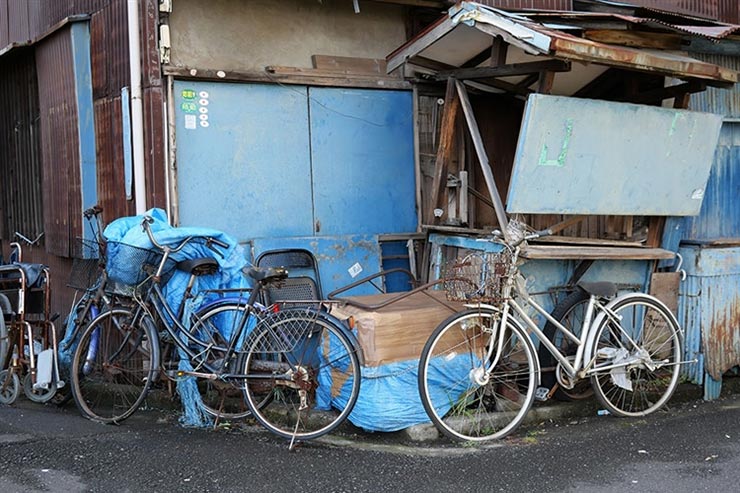 LUMIX G 20mm / F1.7 ASPH.で撮影した自転車の画像