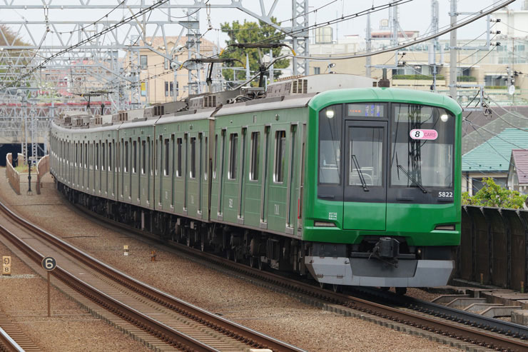 PENTAX K-3 Mark IIIで撮影した東急電鉄の電車の画像
