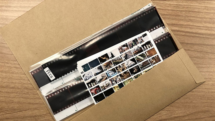 現像した写真の画像