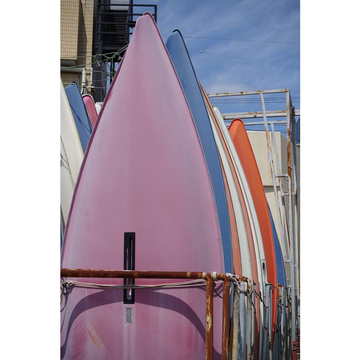 PENTAX HD PENTAX-DA 20-40mmF2.8-4ED Limited DC WRで撮影した色とりどりのボートの画像