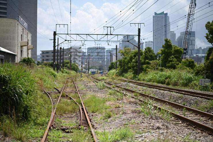 Nikon AF-S NIKKOR 58mm f/1.4G 作例： 線路