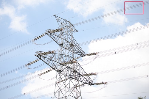 Canon EF 70-200mm F2.8 L IS II USM 画質について：鉄塔