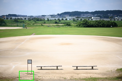 Nikon AF-S NIKKOR 50mm f/1.8 G 画質：グラウンド