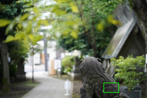 SIGMA 90mm F2.8 DG DN | Contemporary 画質：狛犬