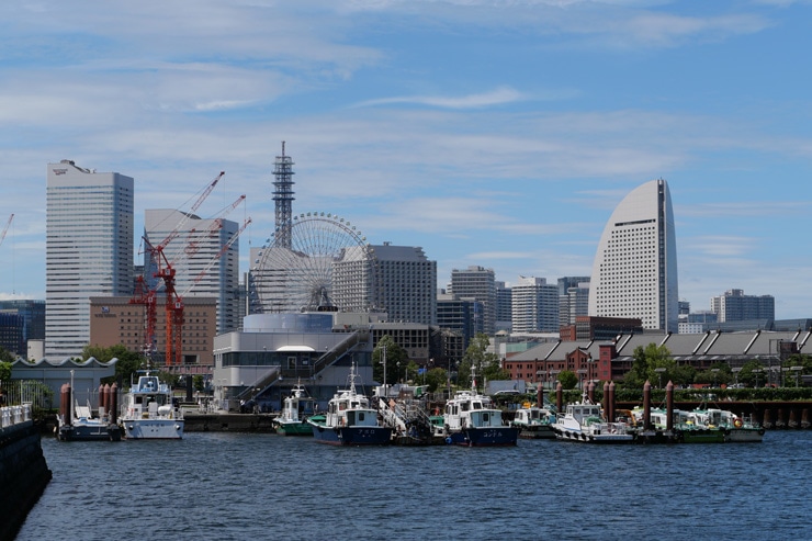 LUMIX G 42.5mm / F1.7 ASPH. / POWER O.I.S. 作例：みなとみらいの景色