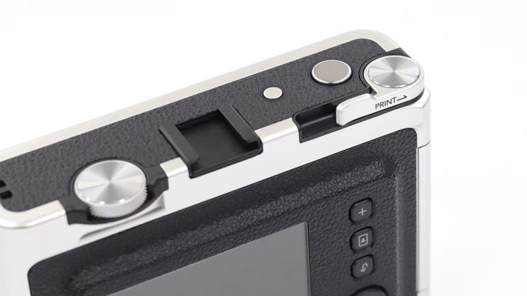 instax mini EVO 本体：カメラ上部