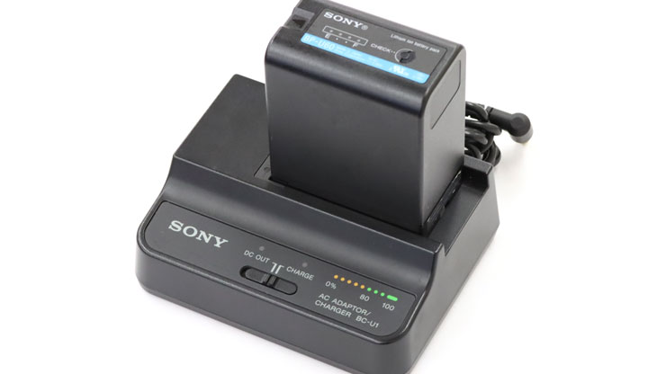 SONY FX6 バッテリーの画像