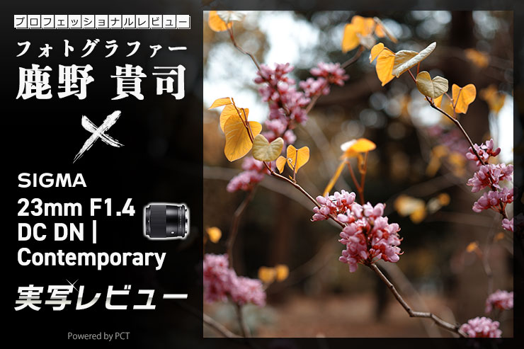 SIGMA 23mm F1.4 DC DN｜Contemporary レビュー × 鹿野貴司｜多彩に楽しめるAPS-C用大口径レンズ一覧用画像
