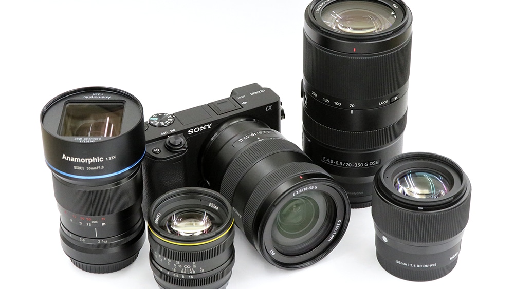 SONY(ソニー)α6400におススメのレンズ10選 写真動画撮影用までイメージ画像