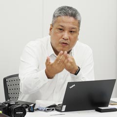 東アジア地区統括　国内営業　田村憲治氏（国内営業東日本マネージャー）イメージ