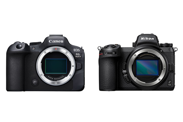 Canon EOS R6 Mark II、Nikon Z 6II