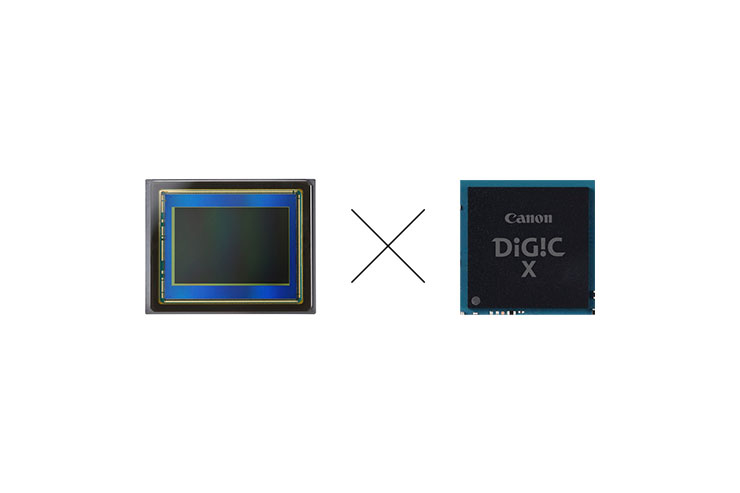 新開発2420万画素CMOSセンサー、映像エンジンDIGIC X