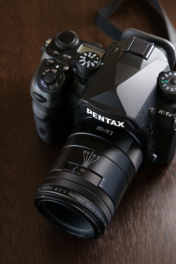 新同品！HD PENTAX D FA 100mm F2.8 Macro マクロ