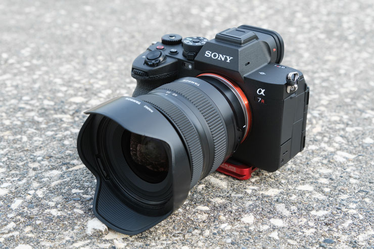 SONY α7R Ⅴとタムロンレンズの組み合わせの画像