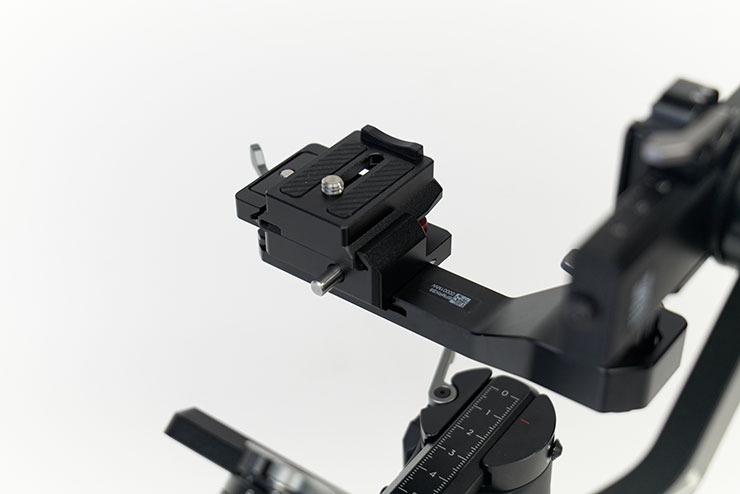 クイックリリースプレート部分の画像