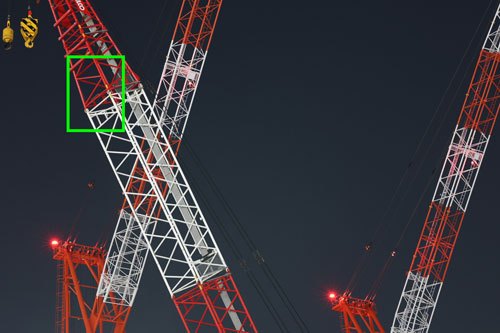 EOS RPとの高感度ノイズ比較