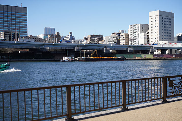 50mmF1.4 DG DN | Art 絞りF2.8で撮影した川の画像