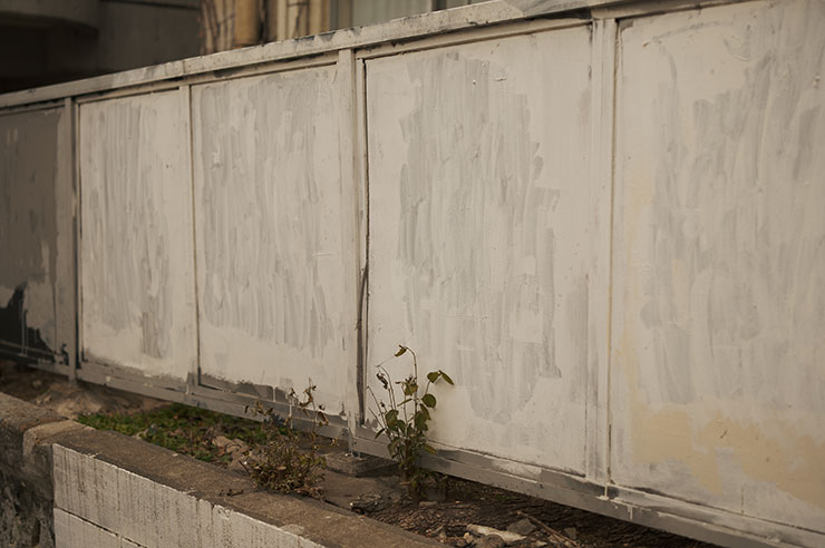 シグマ fp L・シグマ 50mm F1.4 DG DN | Artで撮影した白い壁の画像