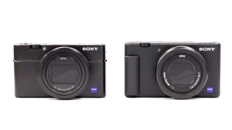SONY コンパクトデジタルカメラ RX100シリーズ2種の画像