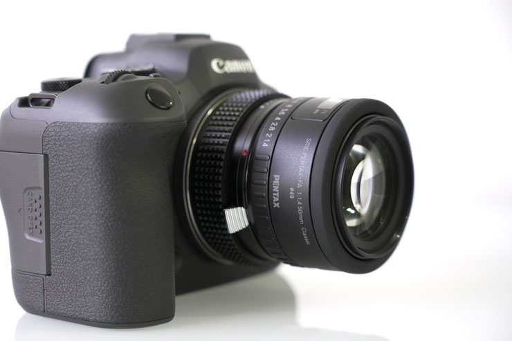 SMC PENTAX-FA 50mm F1.4 CLASSIC 、Canon EOS R5