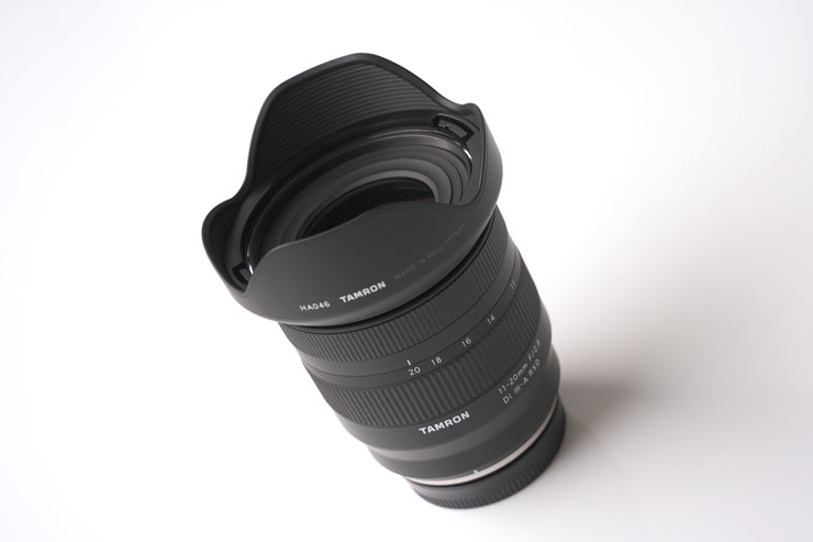 TAMRON 11-20mm F/2.8 Di III-A RXD (Model B060) 富士フイルム X マウント 本体