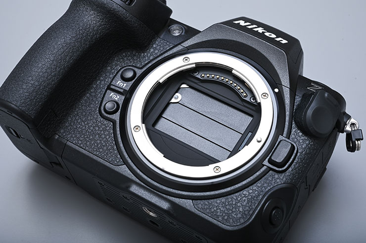 Z 8のセンサーシールド部の画像