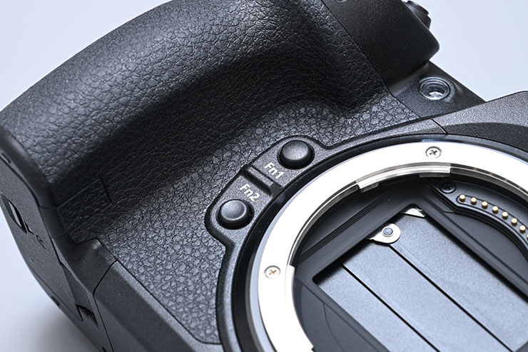 Z 8のファンクションボタンの画像